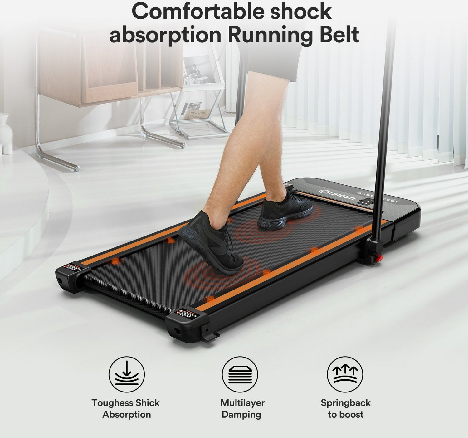 UREVO Strol Lite 2in1 Under Desk Treadmill Academy