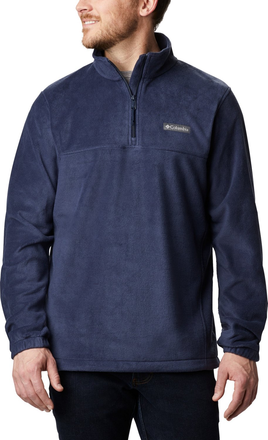 Columbia Sportswear Men s Steens Mountain 1 2 Zip Pullover Academy