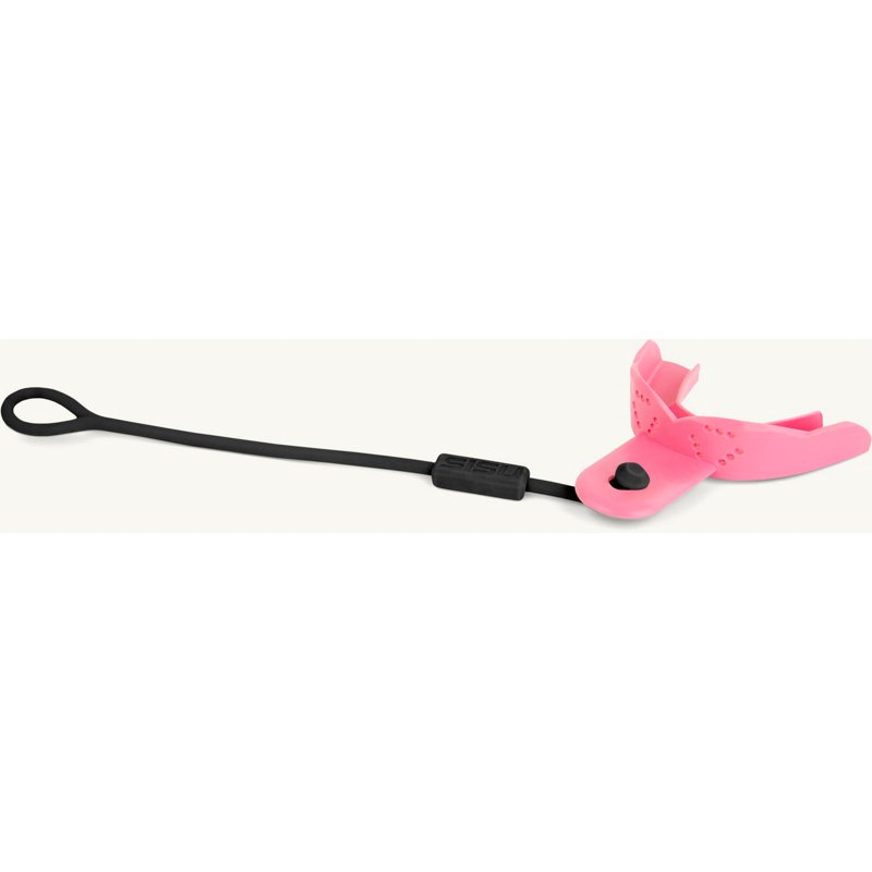 SISU Adult 2.0mm Thin Tether Mouthguard - Hot Pink