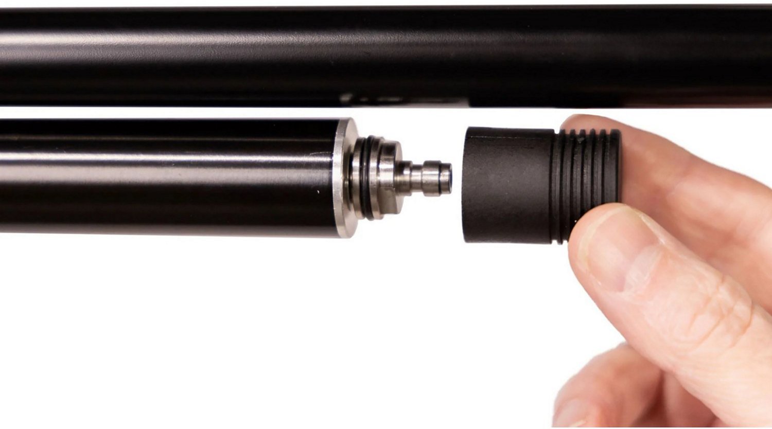 Barra Airguns 1100z Veil Camo .177 PCP Repeating Pellet Rifle - view number 8