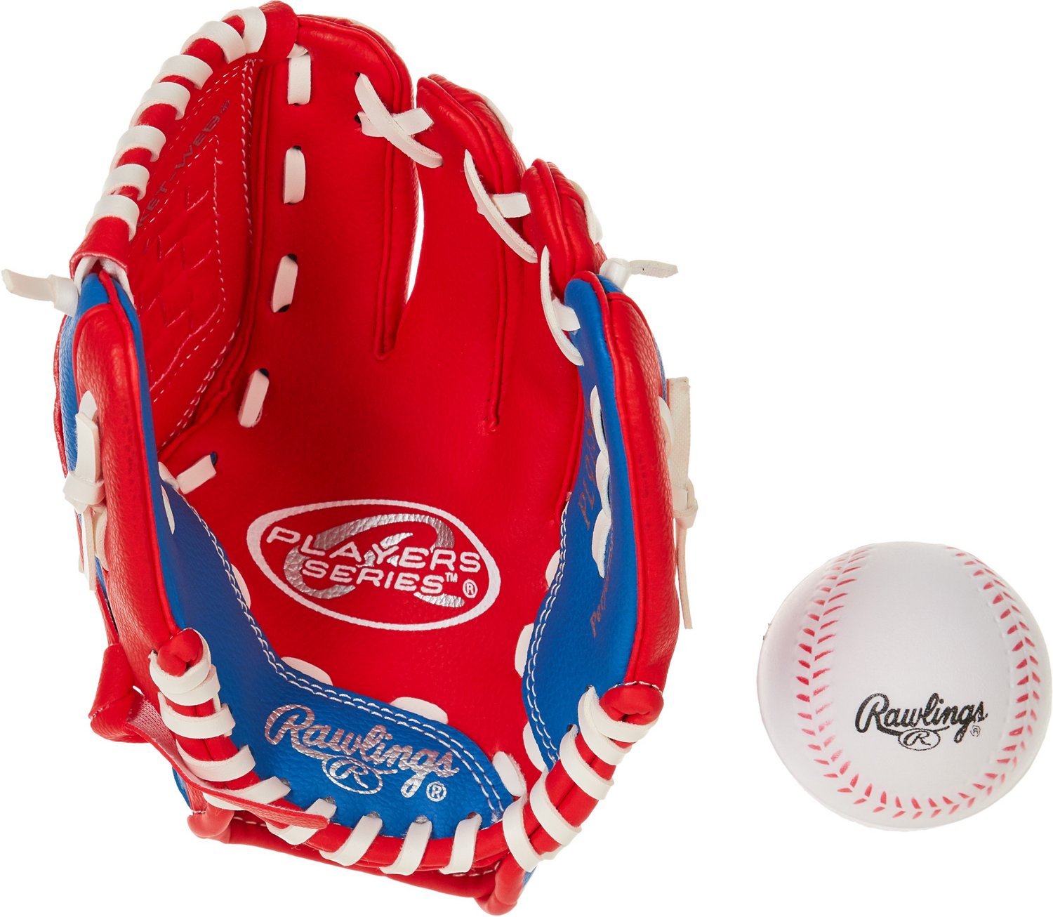 Rawlings Youth Players 9 in T-Ball Infield Glove with Ball - view number 3