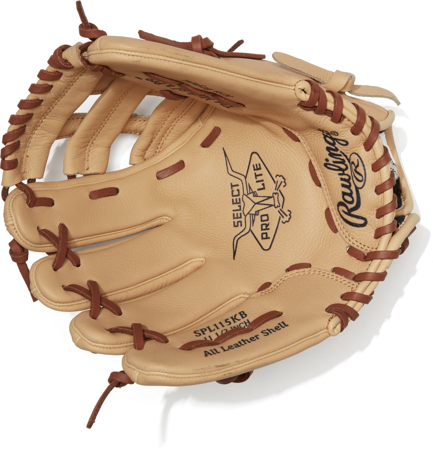 Rawlings Kids' Select Pro Lite Kris Bryant 11.5 Baseball Infield Glove Left-handed - view number 5