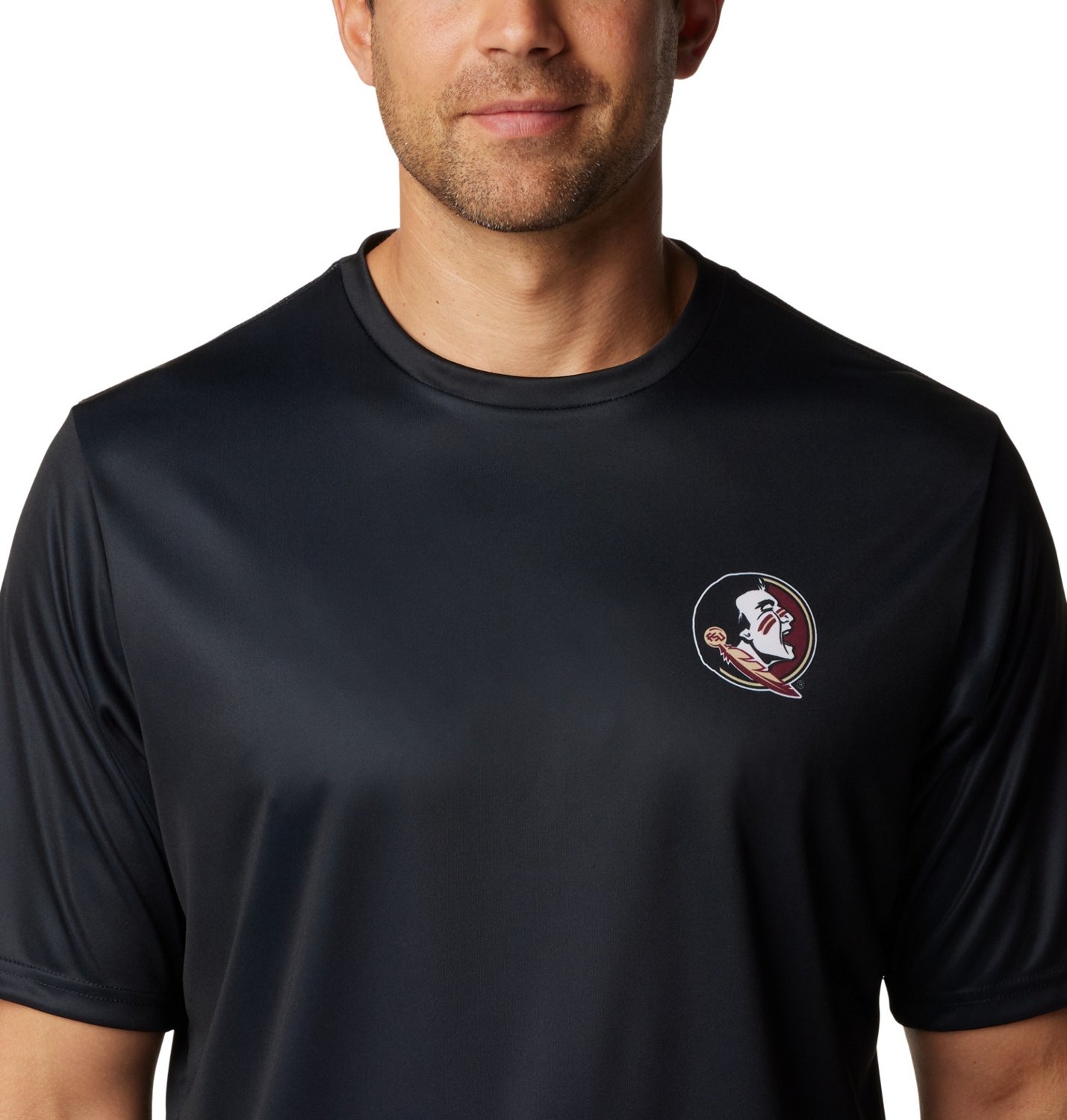 Columbia Sportswear Men's Florida State University Flag Terminal Tackle T-shirt                                                  - view number 3