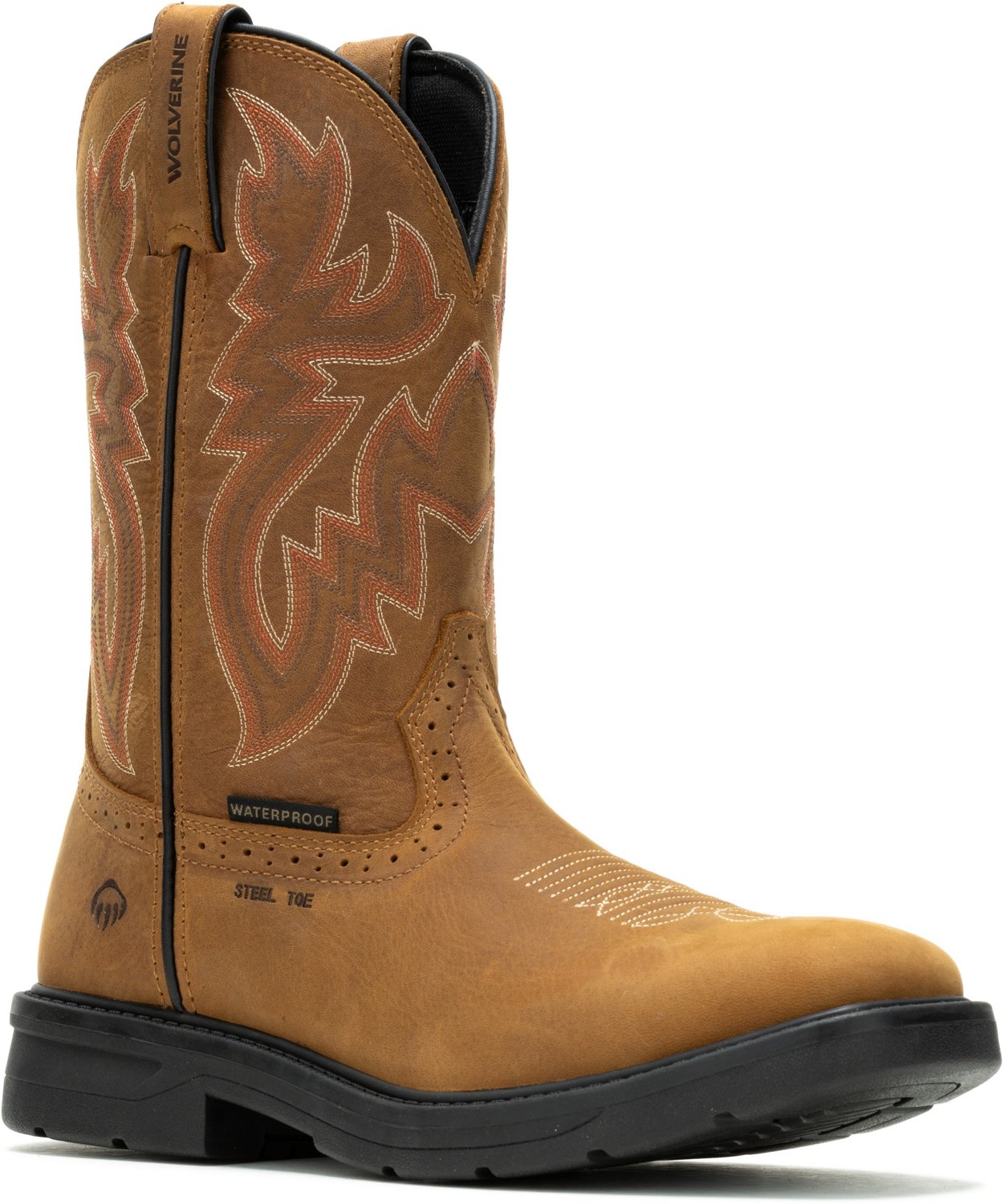 Wolverine Men's Rancher Eagle Waterproof Wellington Work Boots | Academy