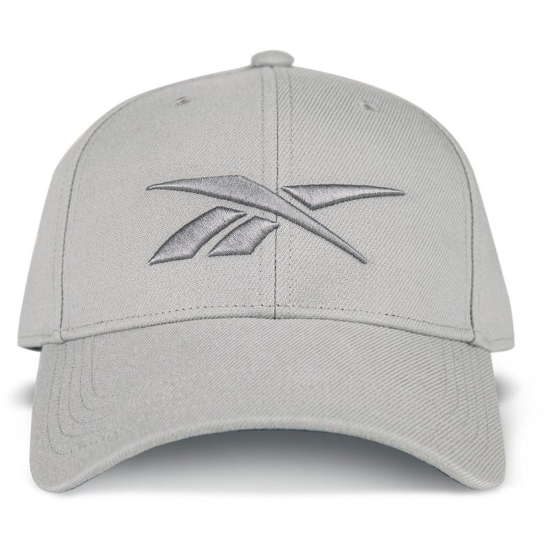 Reebok Vector Baseball Cap Grey - Men's Hunting/Fishing Headwear at Academy Sports