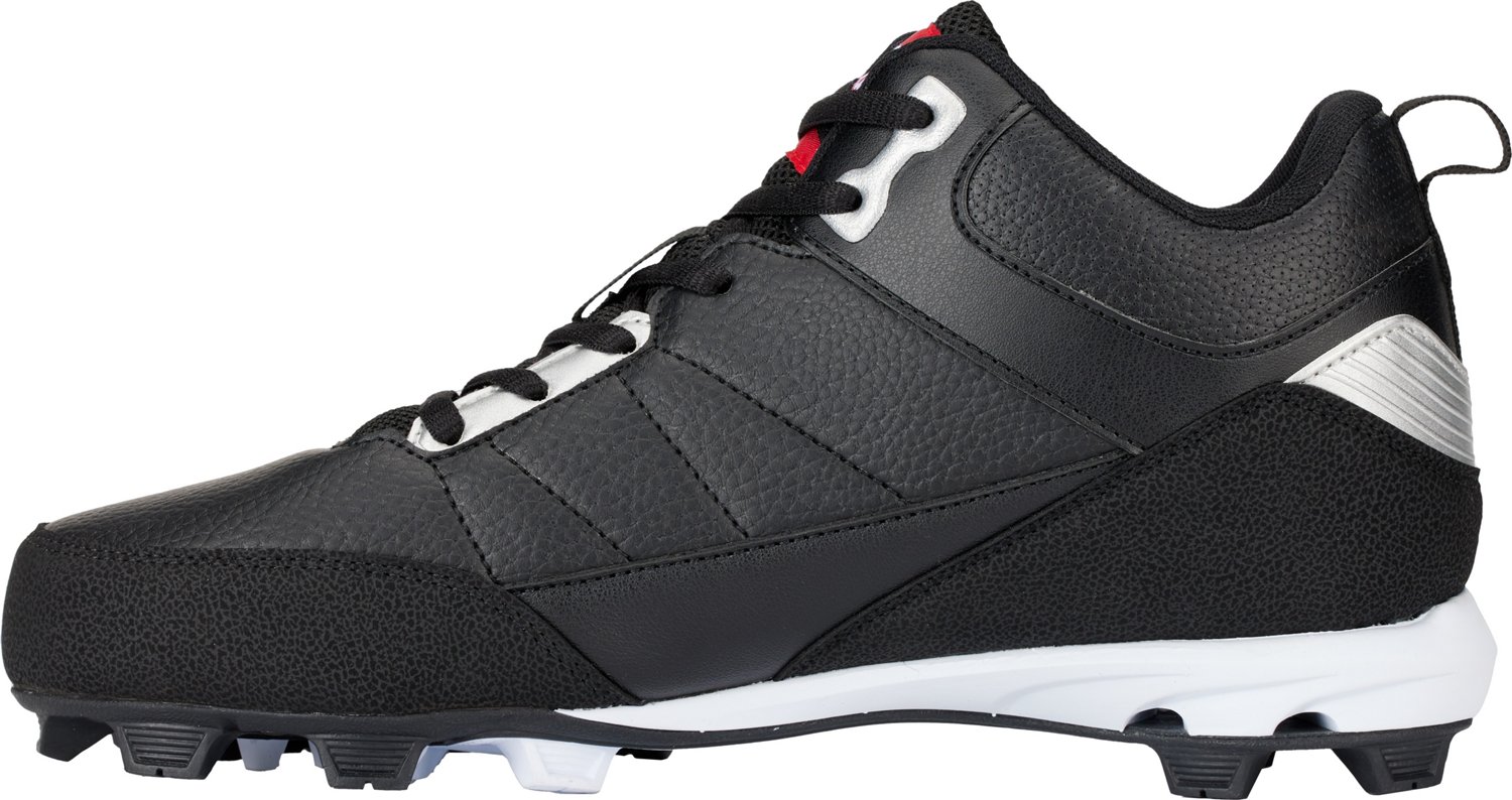 Rawlings Men's Press Mid Baseball Cleats - view number 2