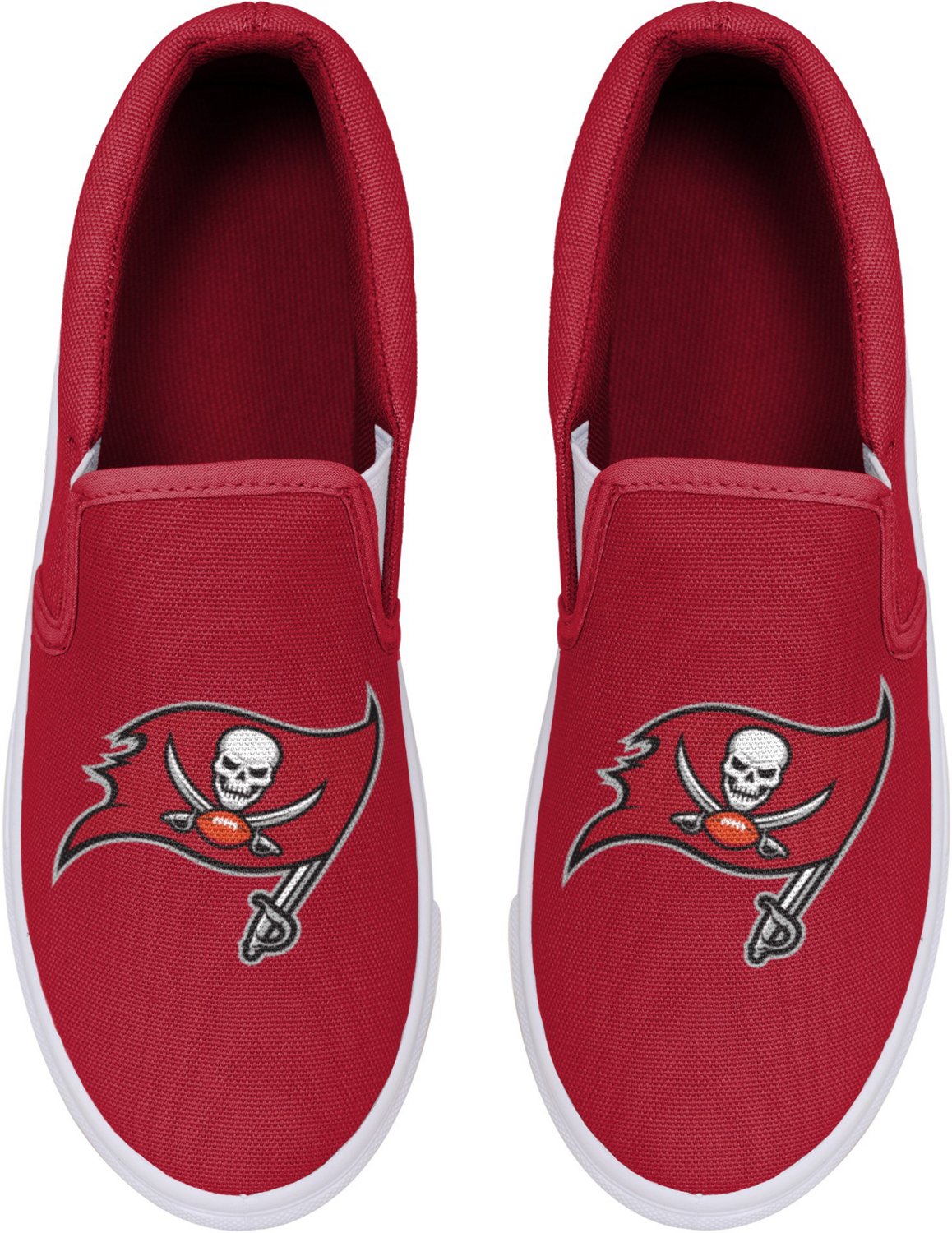 FOCO Men’s Tampa Bay Buccaneers SMU Team Slip-On Canvas Shoes - view number 3