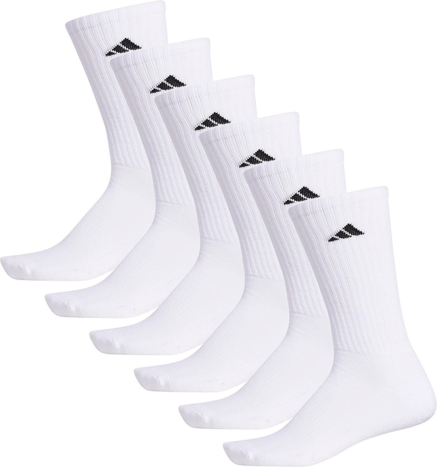 adidas Men's climalite Crew Socks 6 Pack | Academy