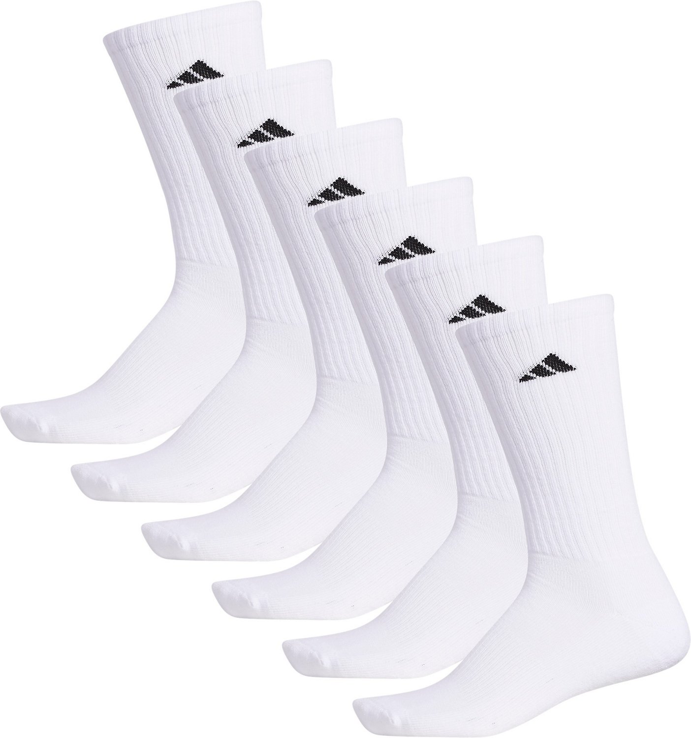 adidas Men's climalite Crew Socks 6 Pack - view number 2