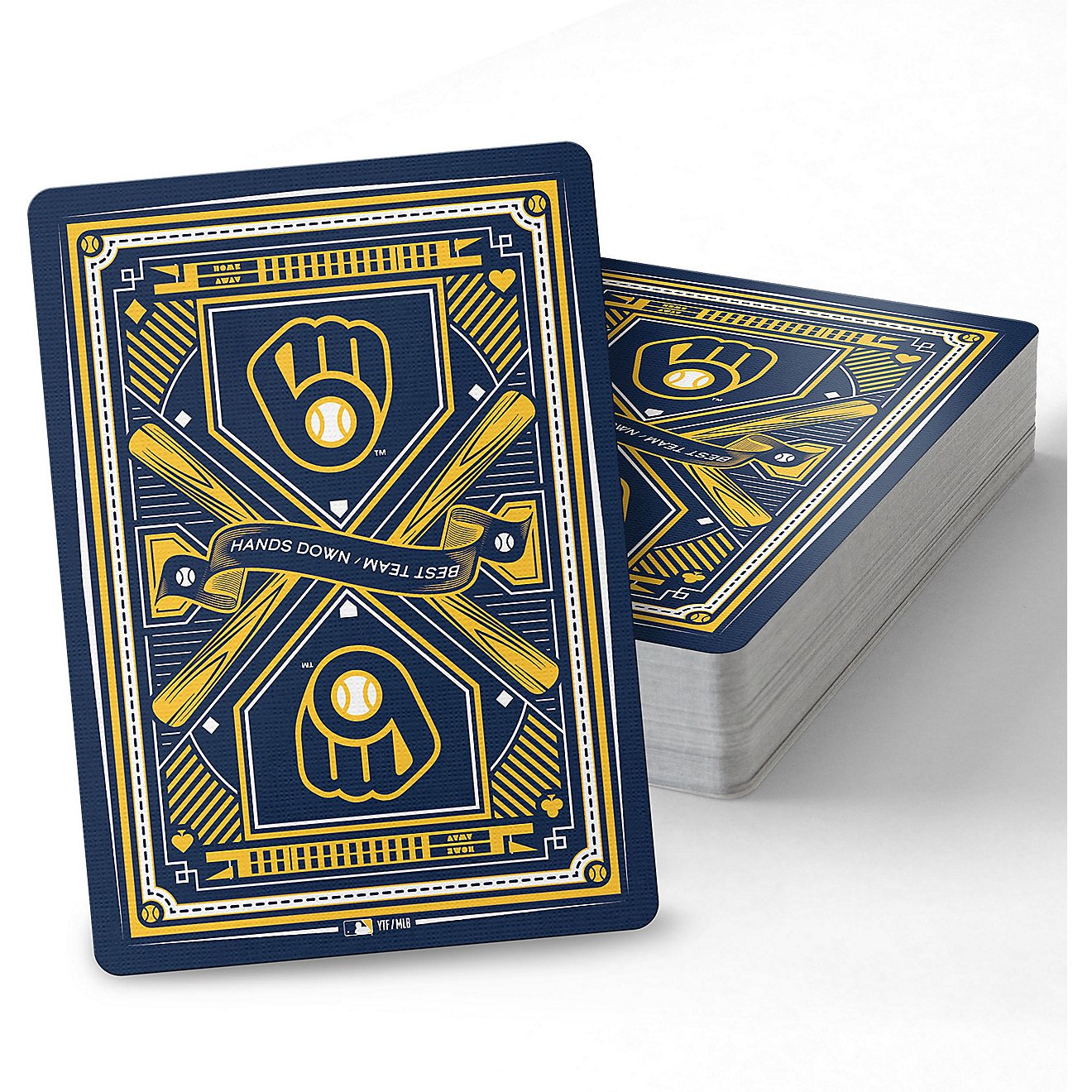 YouTheFan Milwaukee Brewers Classic Series Playing Cards                                                                         - view number 4