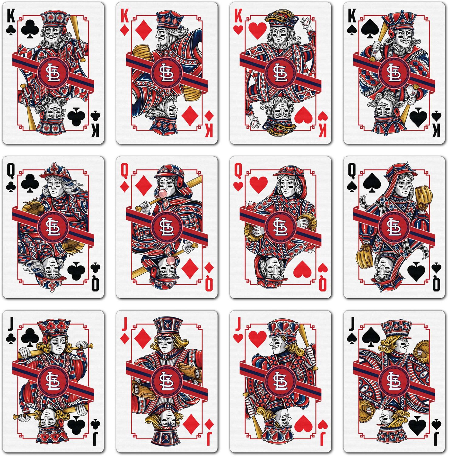 YouTheFan St. Louis Cardinals Classic Series Playing Cards
