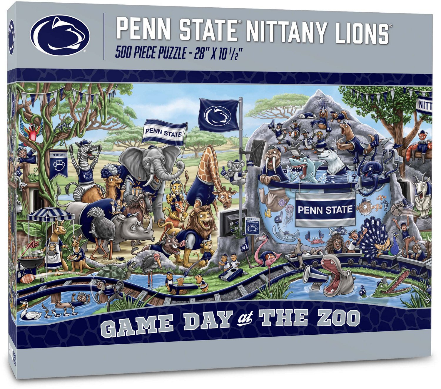 YouTheFan Penn State Game Day At The Zoo 500-Piece Puzzle