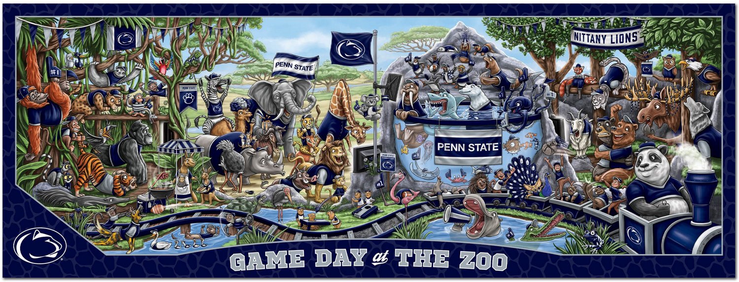 YouTheFan Penn State Game Day At The Zoo 500-Piece Puzzle