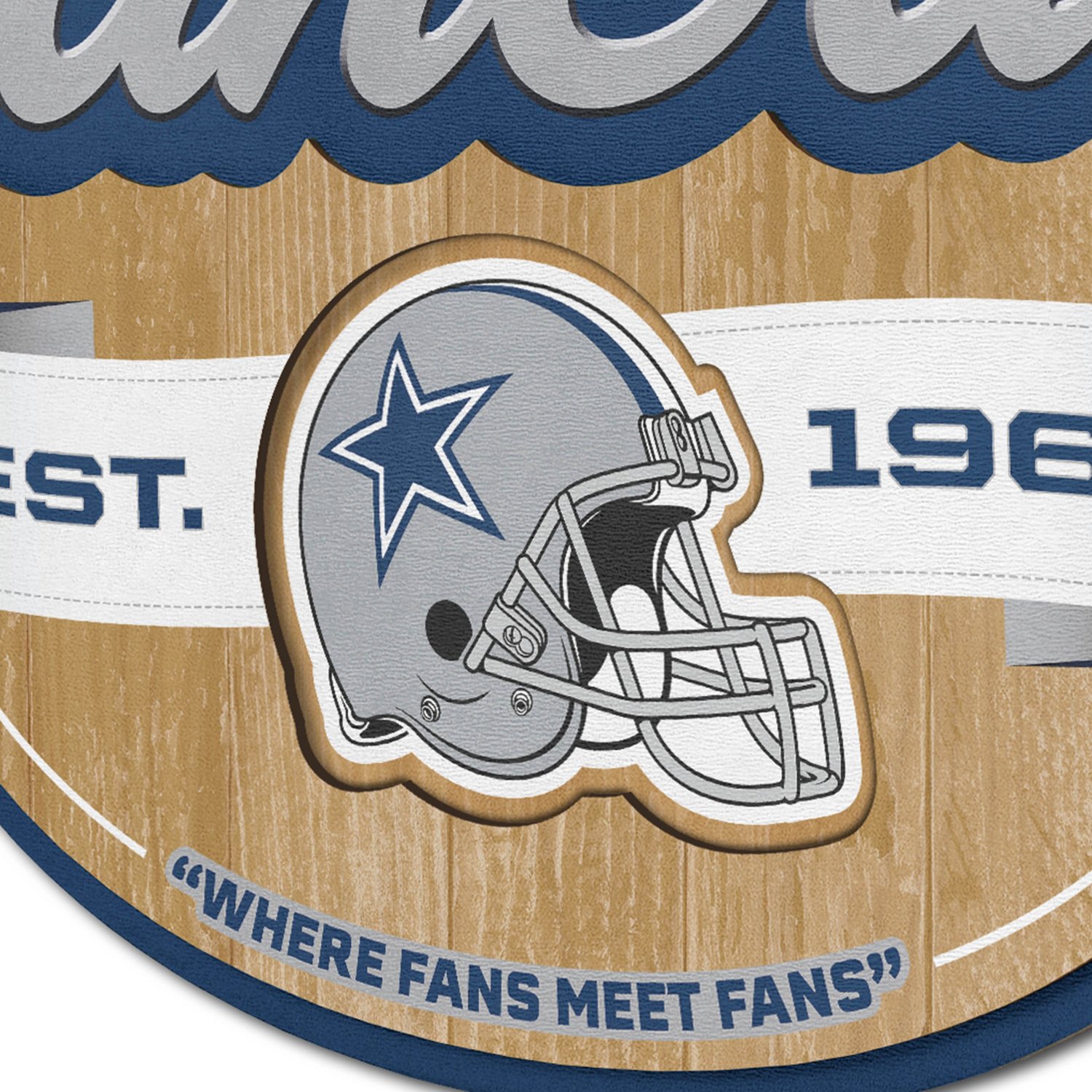 YouTheFan Dallas Cowboys Fan Cave Sign  - view number 3