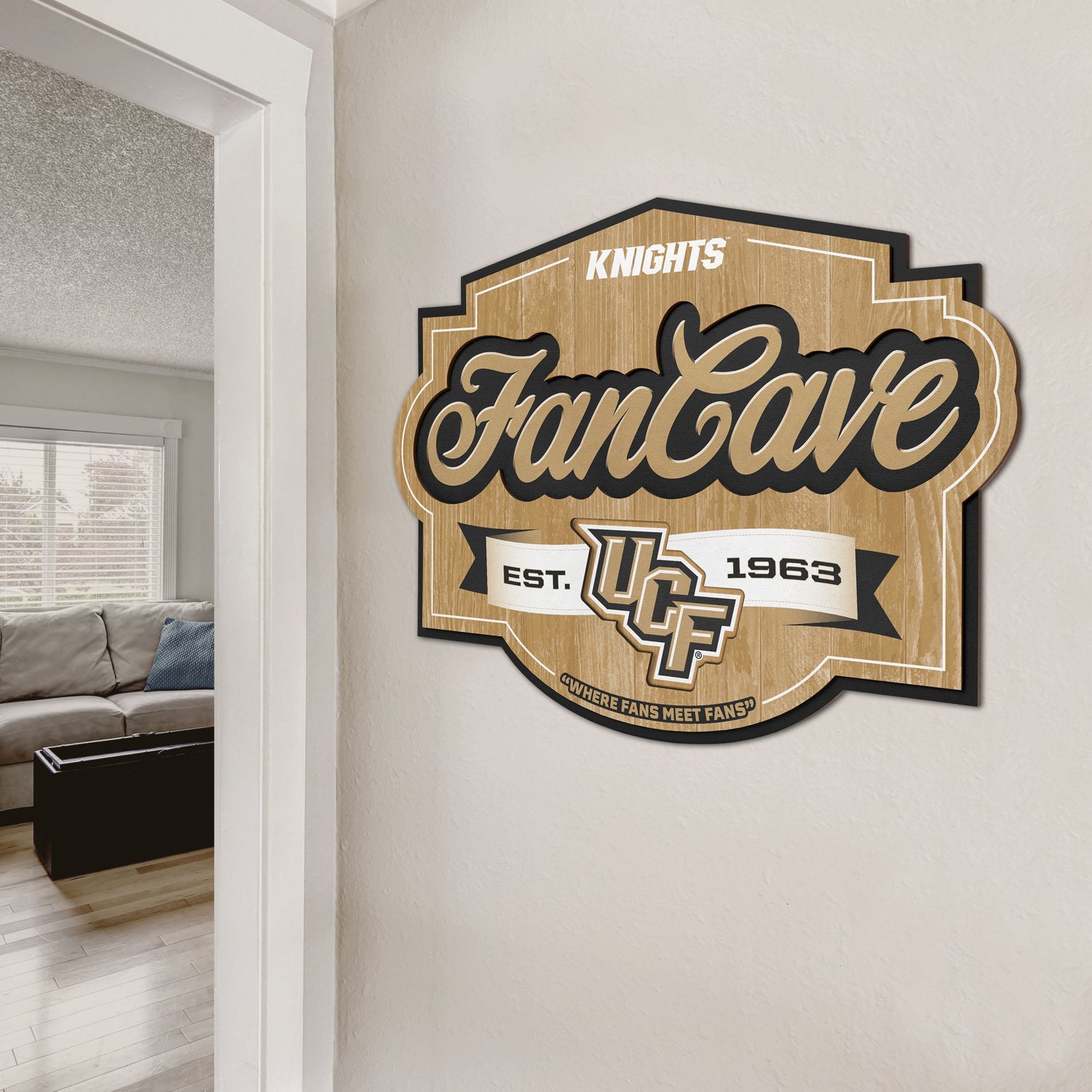 YouTheFan University of Central Florida Fan Cave Sign