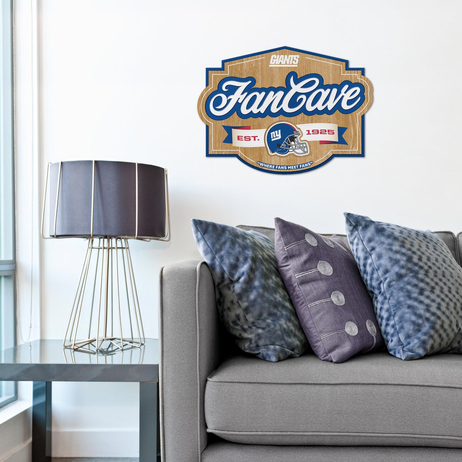 YouTheFan New York Giants Fan Cave Sign                                                                                          - view number 4