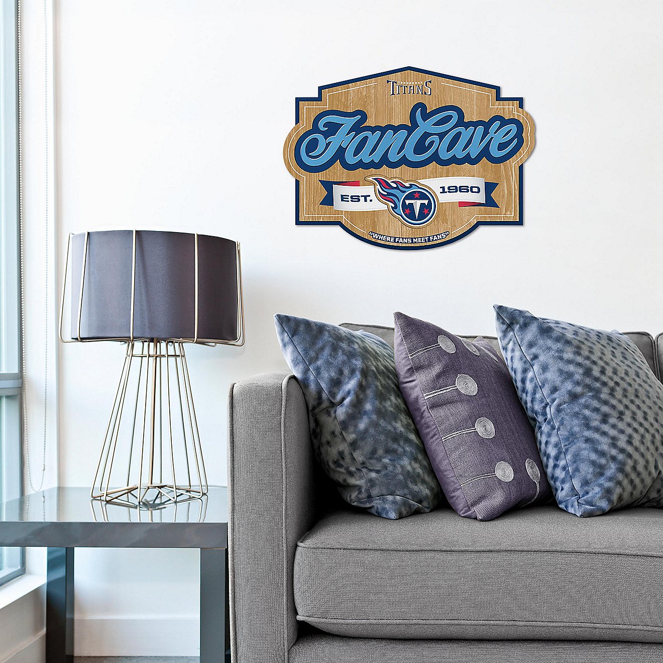YouTheFan Tennessee Titans Fan Cave Sign                                                                                         - view number 4