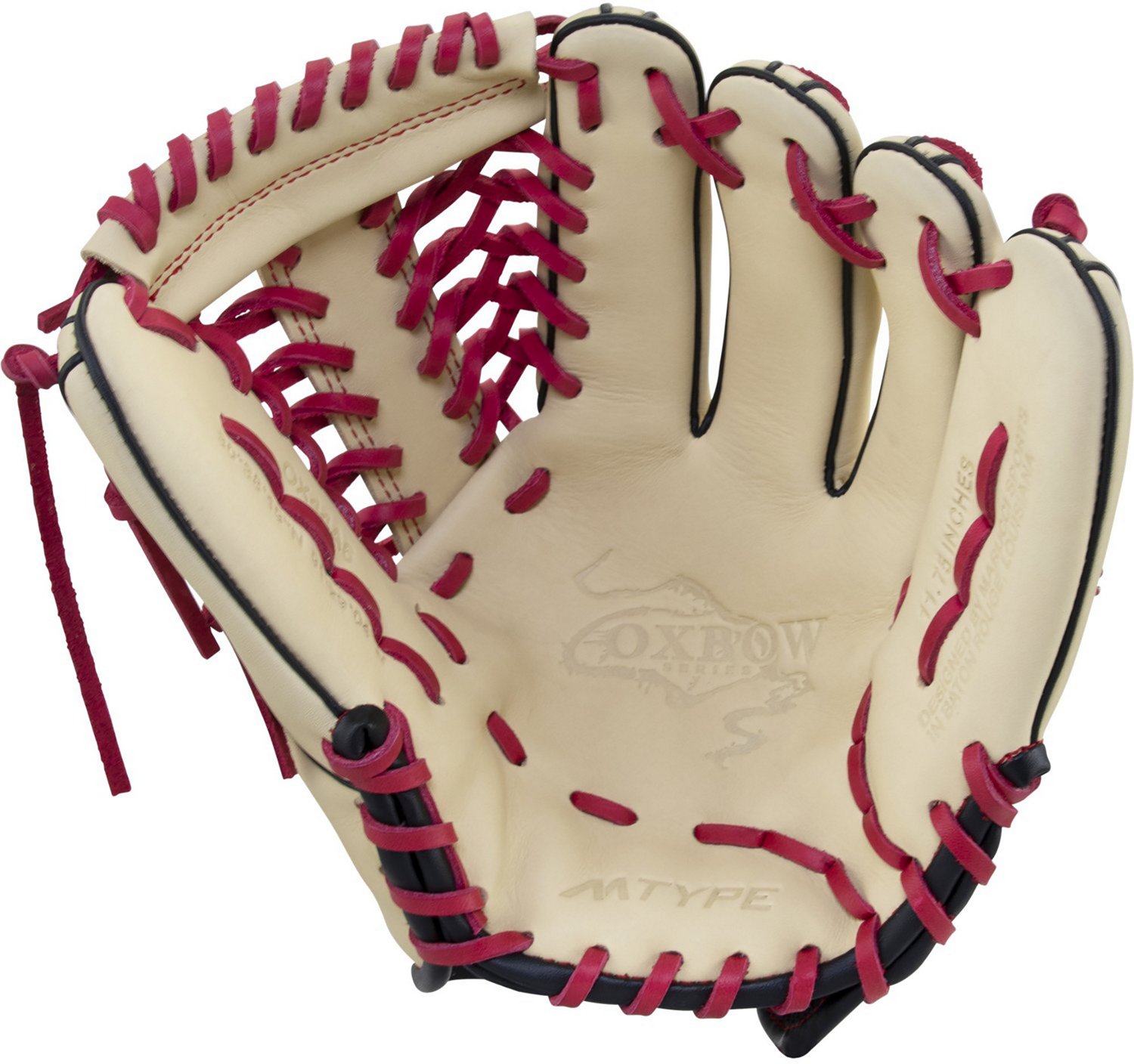 Marucci Adults' Oxbow M Type T-Web 11.75 in Baseball Glove                                                                       - view number 3
