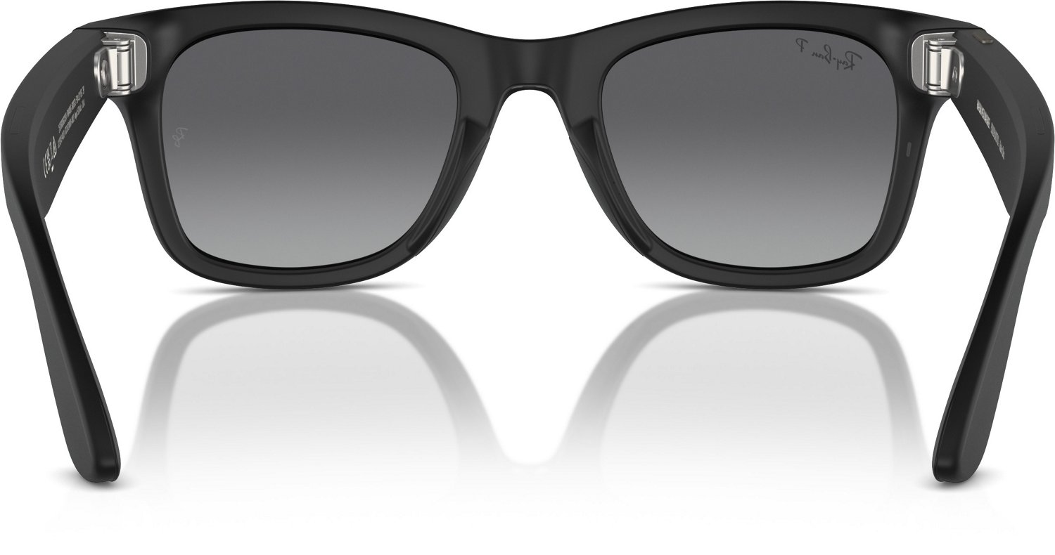 Ray-Ban Wayfarer Meta Medium Polarized Sunglasses                                                                                - view number 4