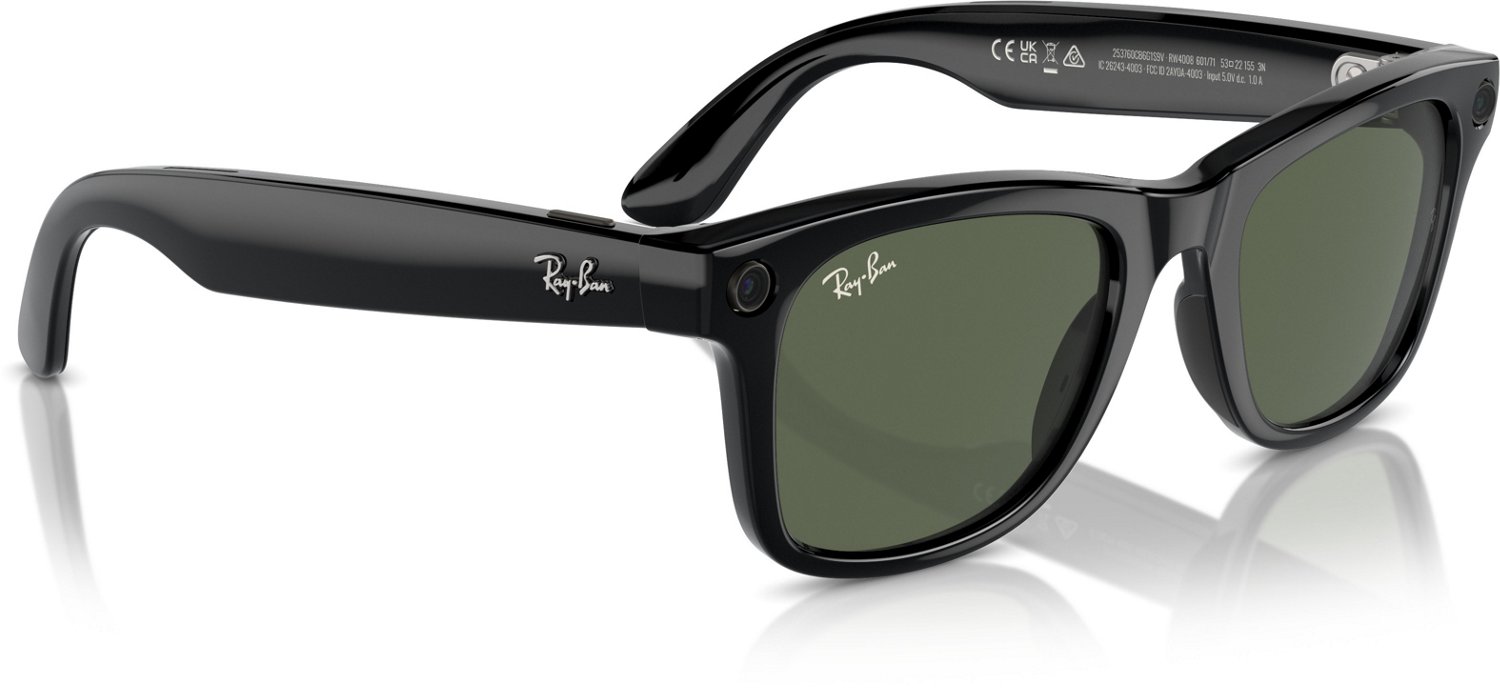 Ray-Ban Wayfarer Meta Wide Sunglasses                                                                                            - view number 3