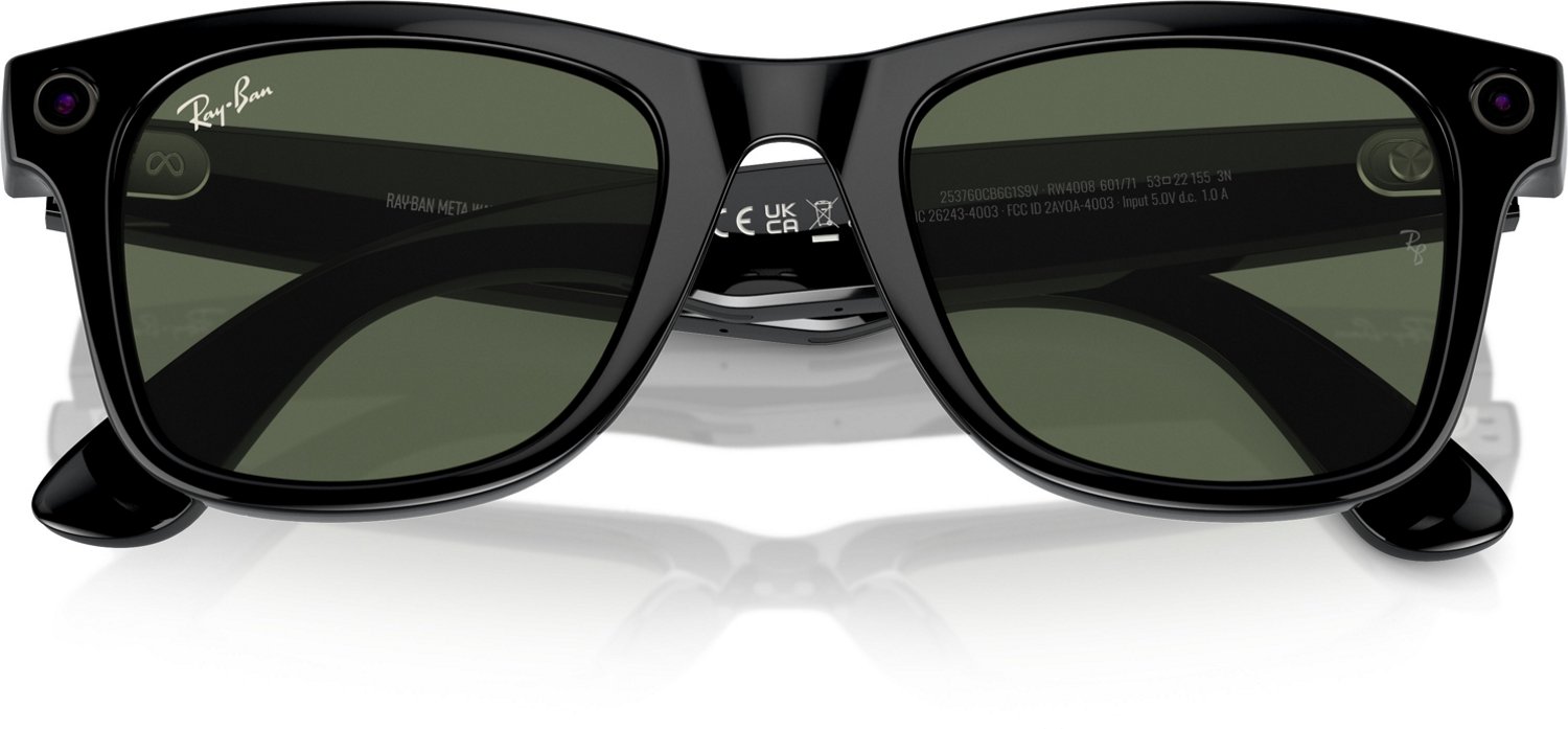 Ray-Ban Wayfarer Meta Wide Sunglasses                                                                                            - view number 6
