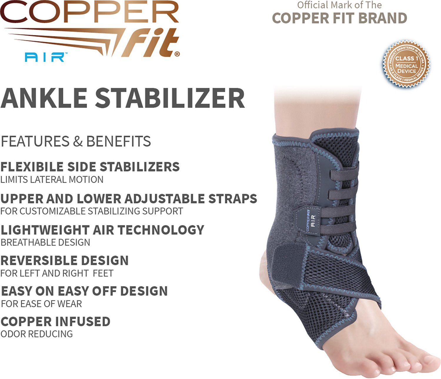 Copper Fit Air Ankle Stabilizer  - view number 2