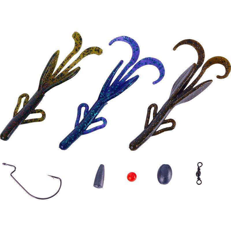 H2OX 4 in Creature Bait Rigging Kit - Frsh Wtr Soft Plastic at Academy Sports