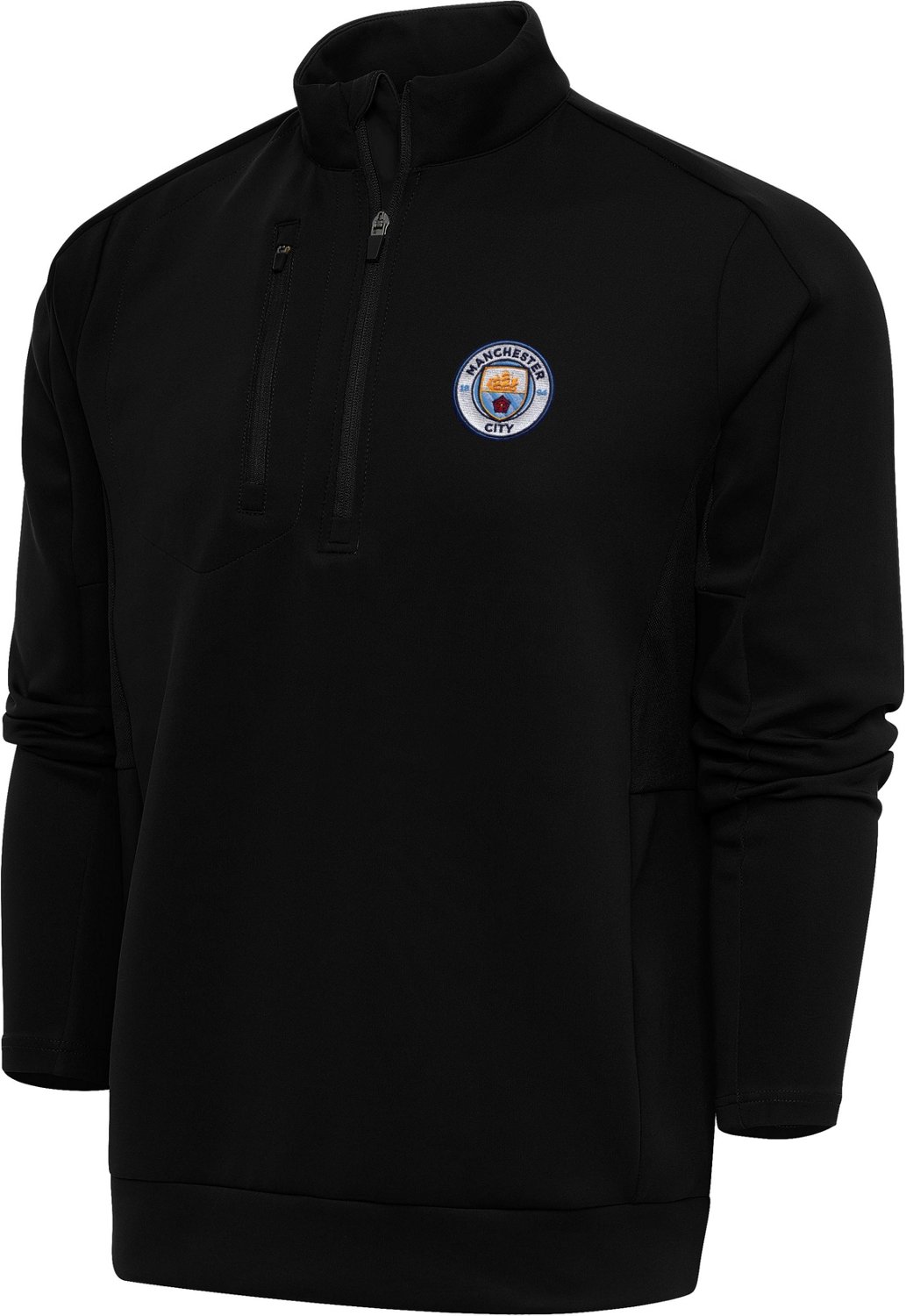Antigua Men's Manchester City FC Genesis 1/4-Zip Pullover