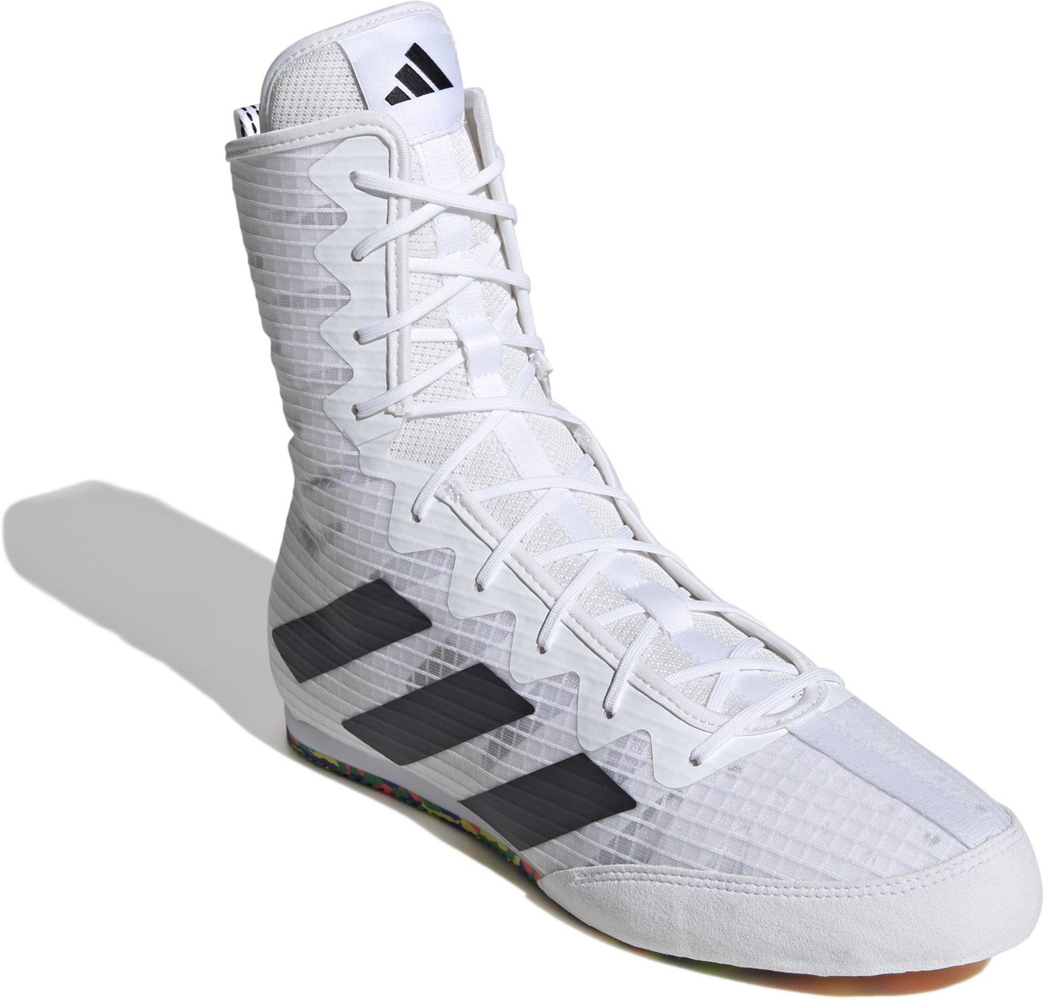 adidas Adults' BOX HOG 4 Boxing Shoes                                                                                            - view number 3