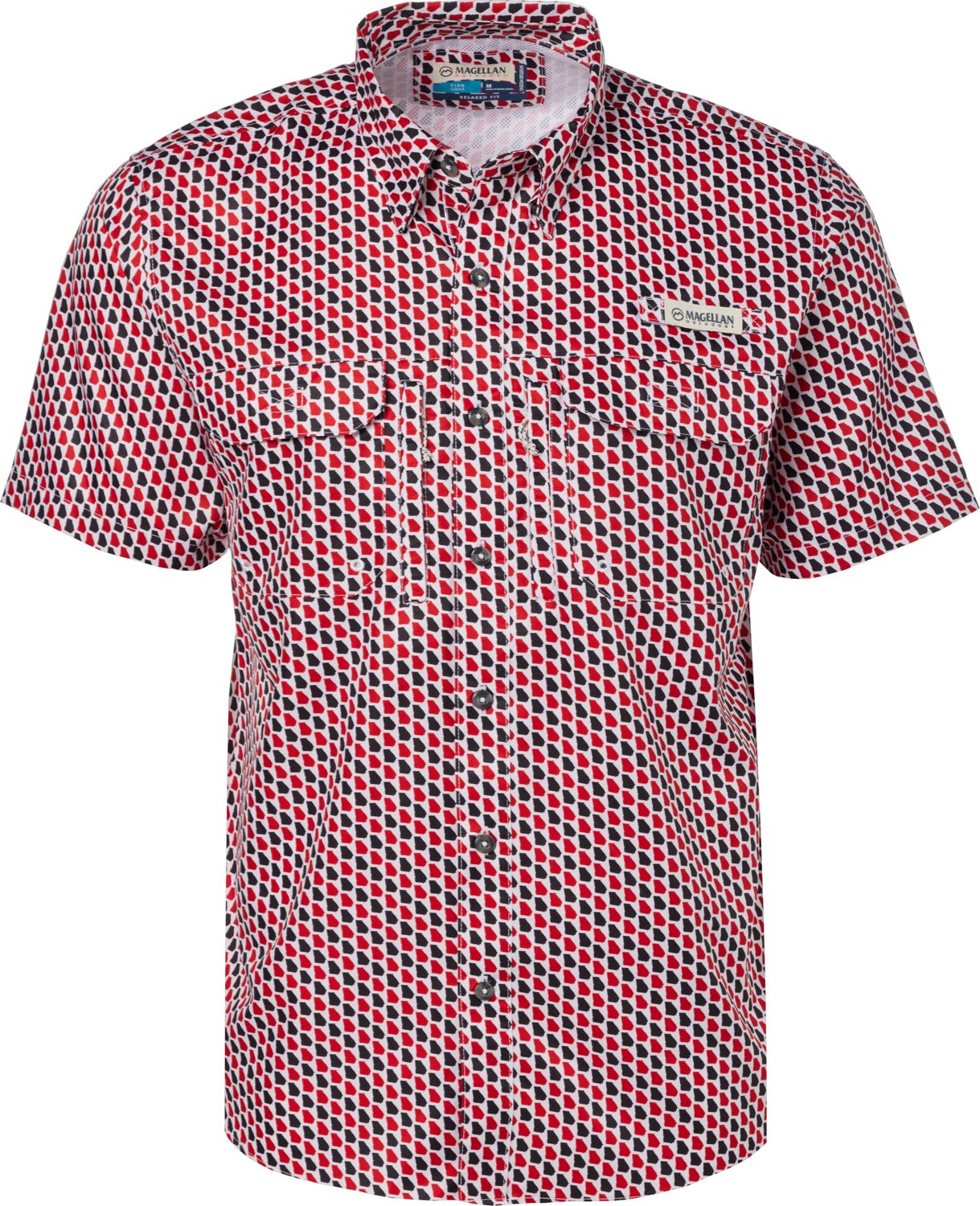 Magellan Outdoors Men's Georgia Local State Print Shirt