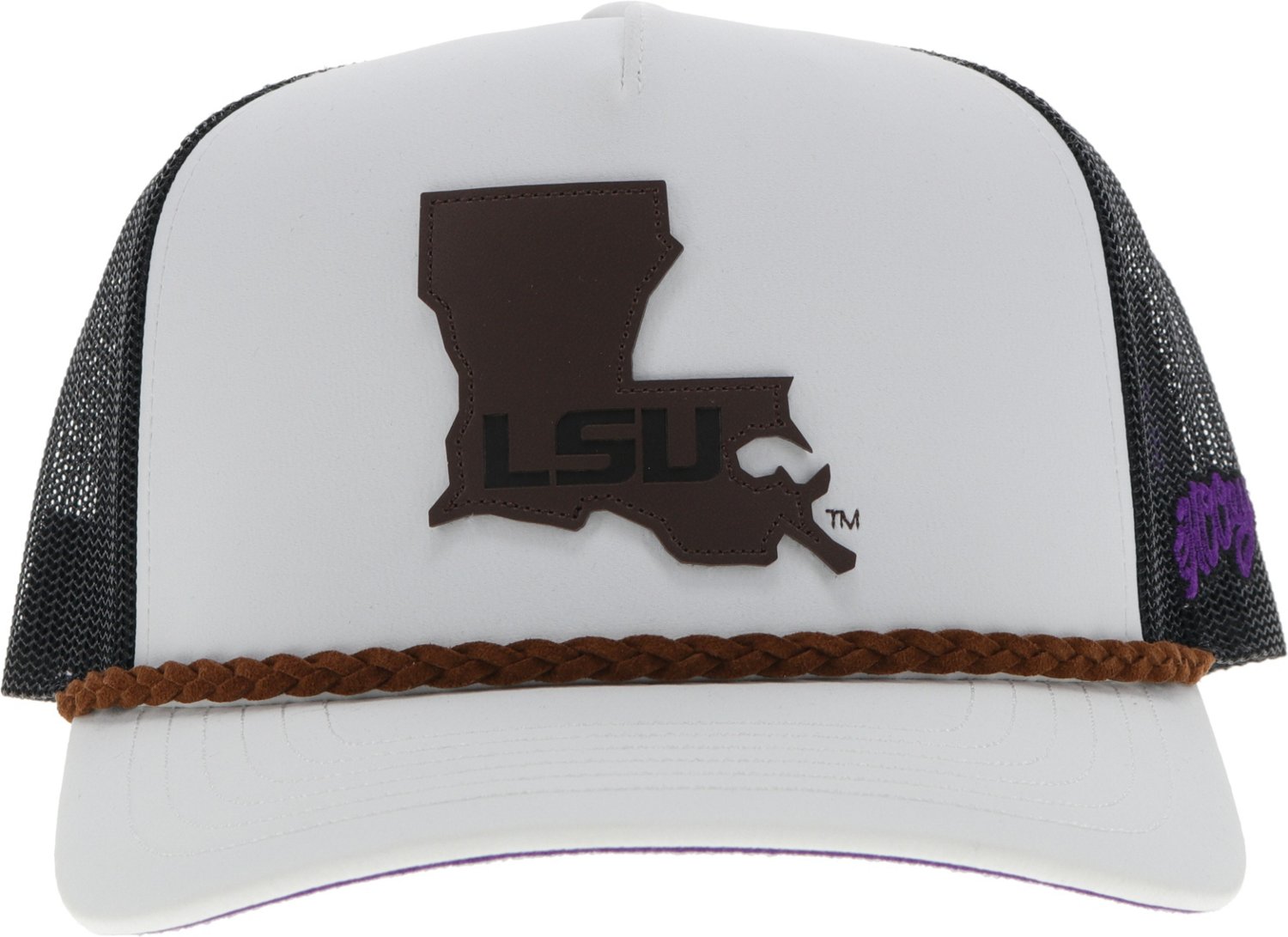 Hooey Louisiana State University State Patch Trucker Hat - view number 2