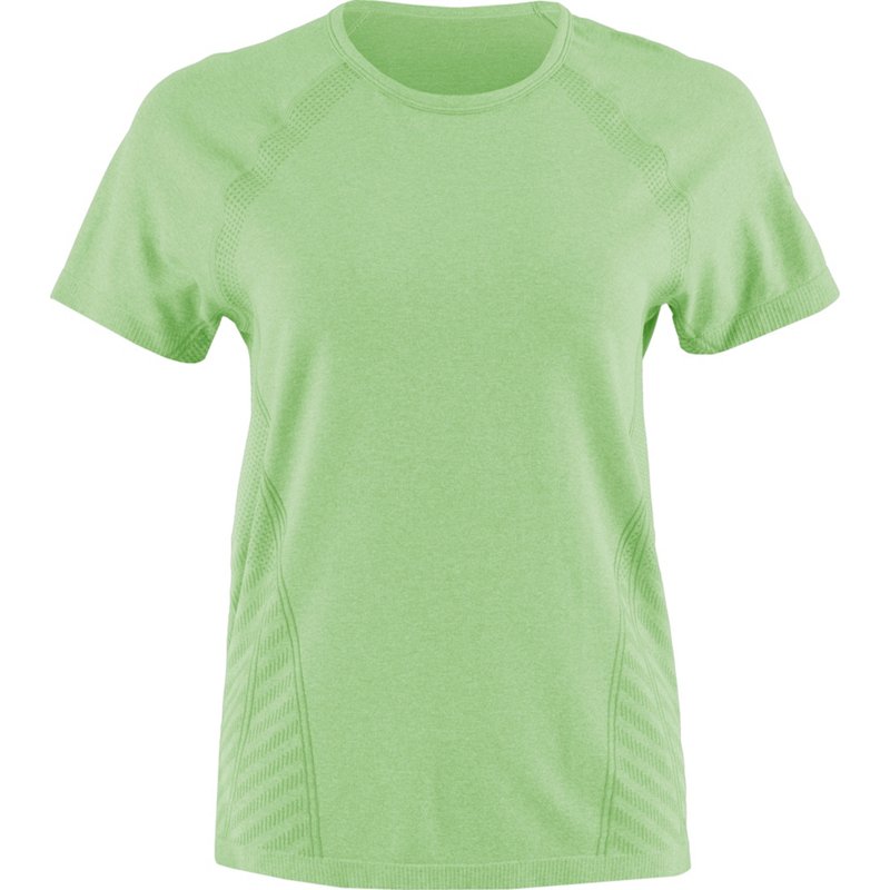 BCG Women's Seamless Short Sleeve T-Shirt Pistachio Green, X-Large - Women's Running Tops at Academy Sports