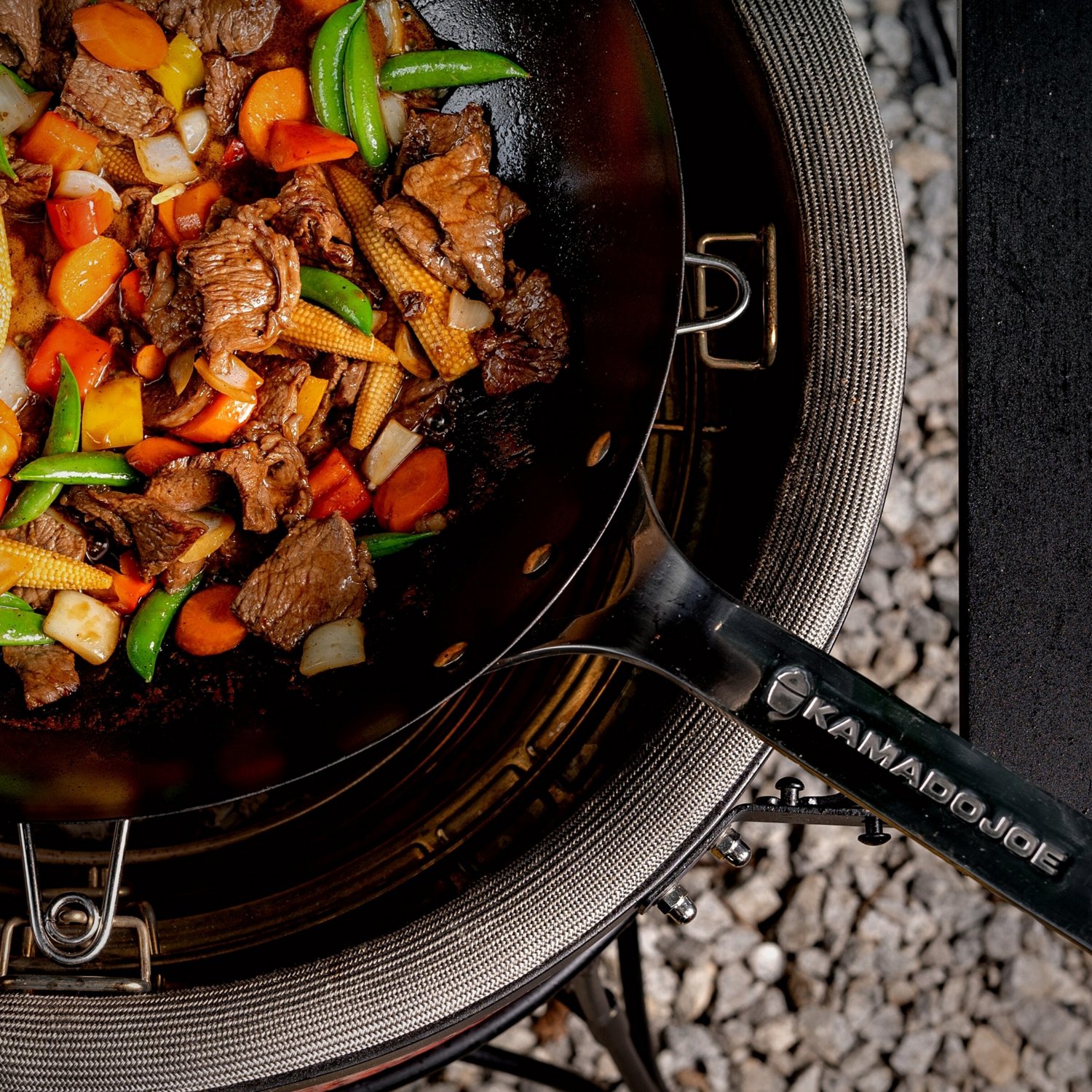 Kamado Joe Karbon Steel Carbon Steel Wok                                                                                         - view number 7