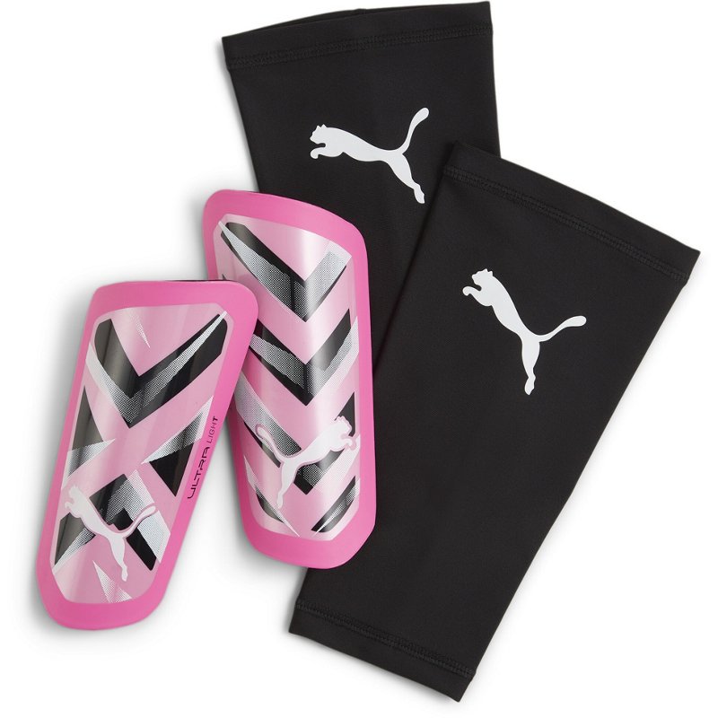 PUMA Ultra Light Sleeve Shin Guard Pink, Medium - Soccer Equipment at Academy Sports