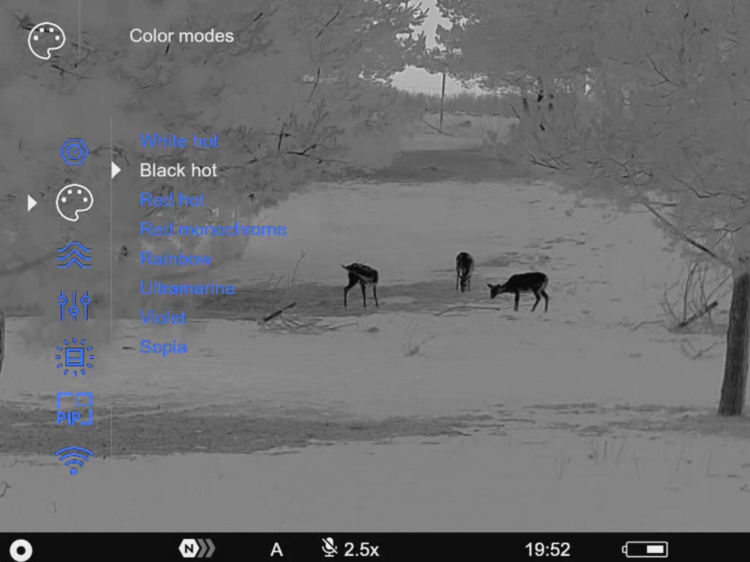 Pulsar Telos XP50 2.5 - 10 x 50 Thermal Monocular