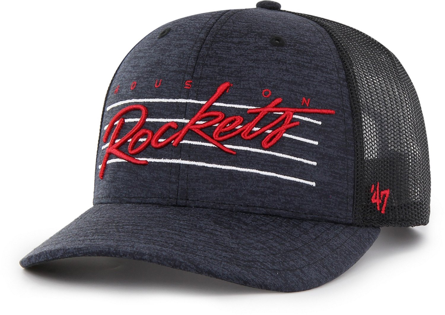 '47 Houston Rockets Primary Logo Downdraft Trucker Cap | Academy