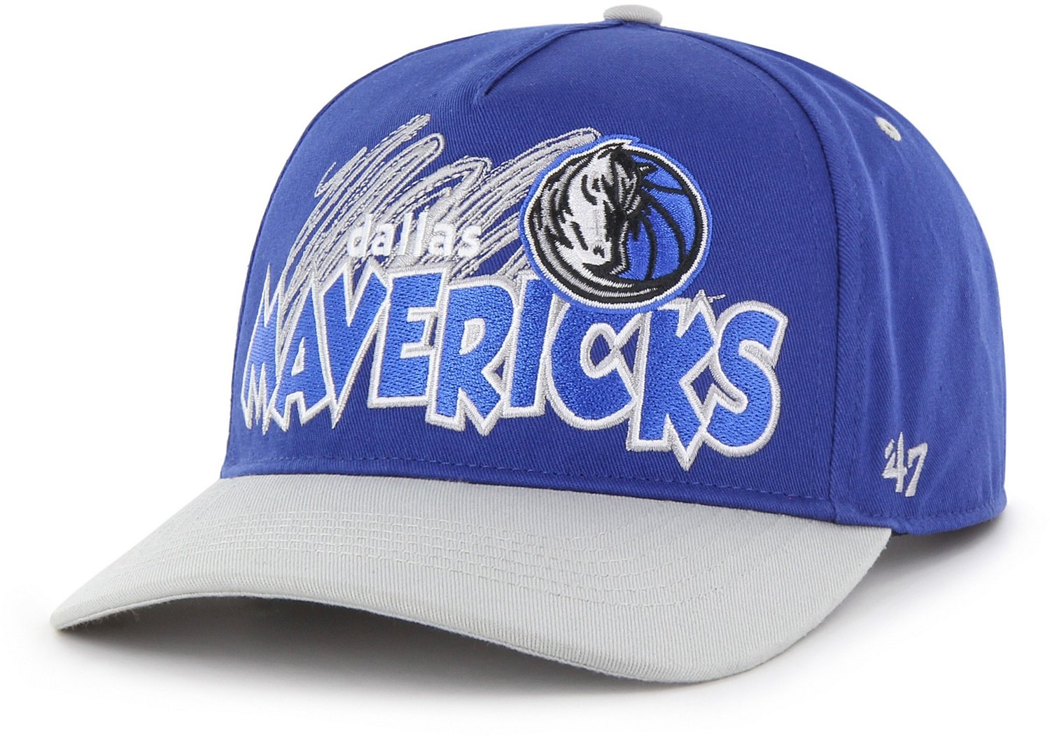 '47 Adults' Dallas Mavericks Primary Logo Skybox Hitch Cap