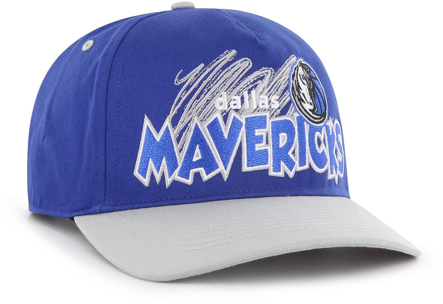 '47 Adults' Dallas Mavericks Primary Logo Skybox Hitch Cap - view number 2