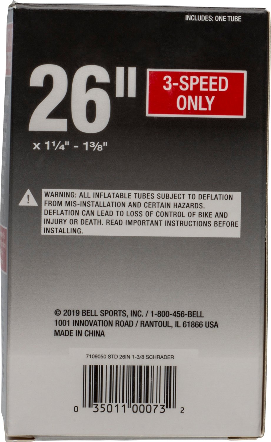 Bell 26" Universal Inner Tube                                                                                                    - view number 2