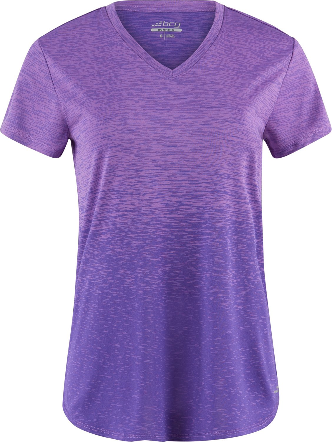 BCG Women's Ombre V-neck Training T-shirt