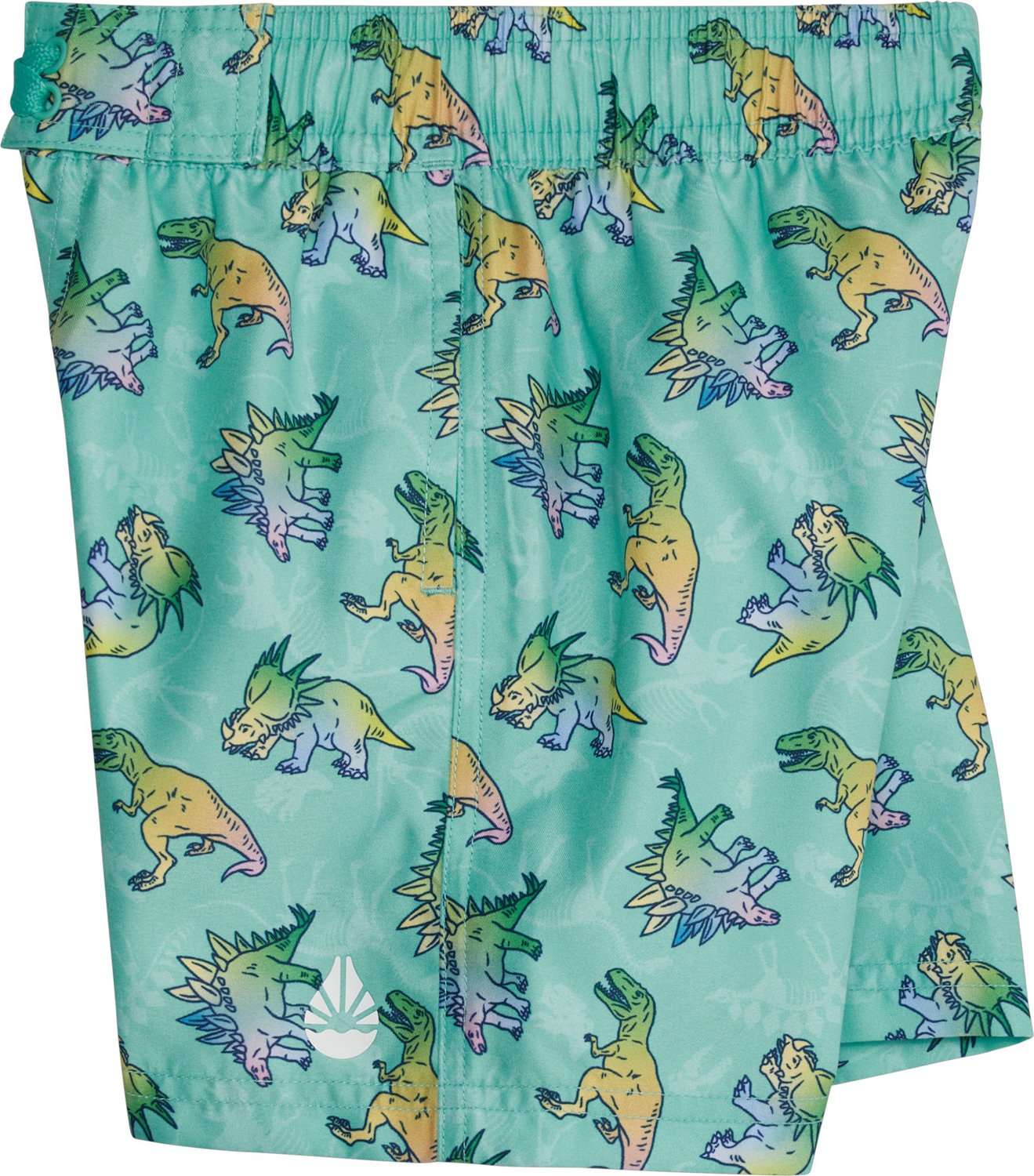 O'Rageous Boys' 4-7 Rainbow Dinos E Board Shorts - view number 2