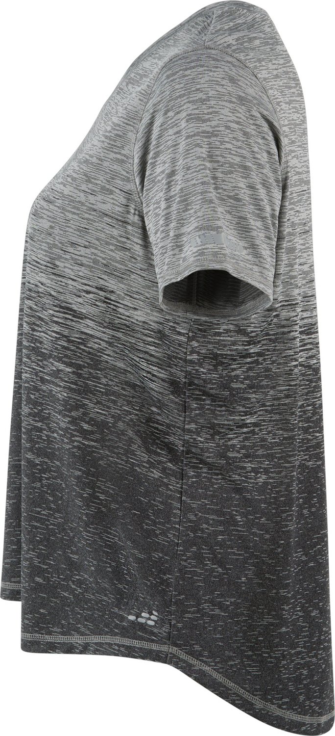 BCG Women's Ombre V-Neck Plus Size Training T-shirt                                                                              - view number 3