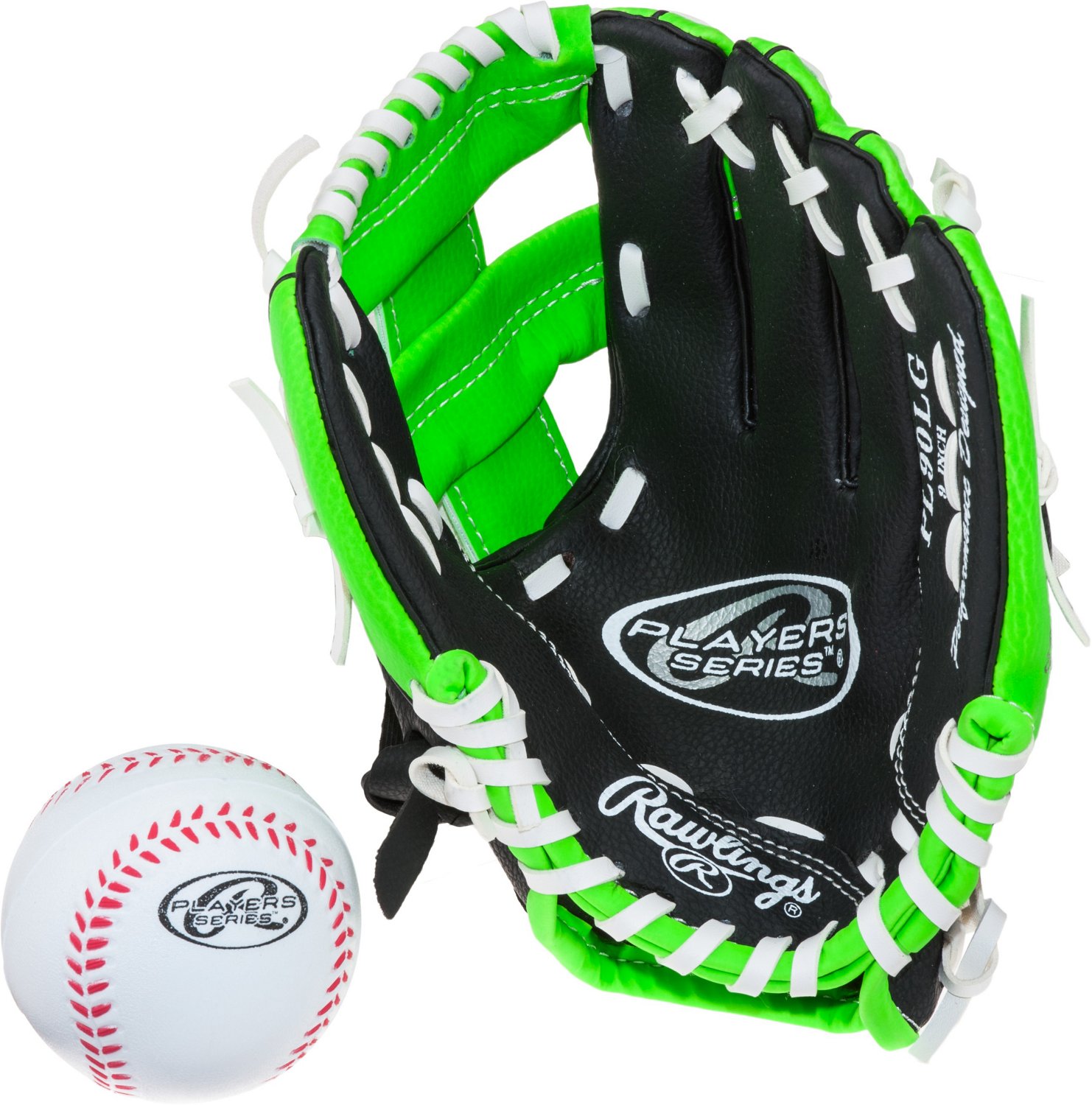 Rawlings Youth Players Basket Web 9 in Pitcher/Infield Glove with Ball                                                           - view number 3