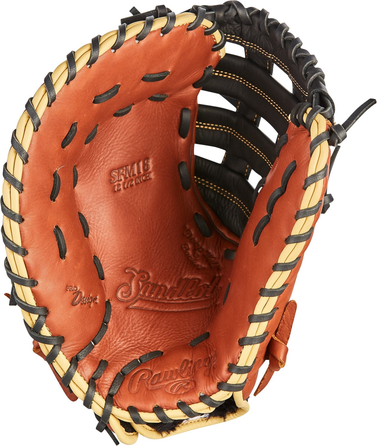 Rawlings Sandlot Series 12.5 in Baseball First Base Mitt Left-handed - view number 3
