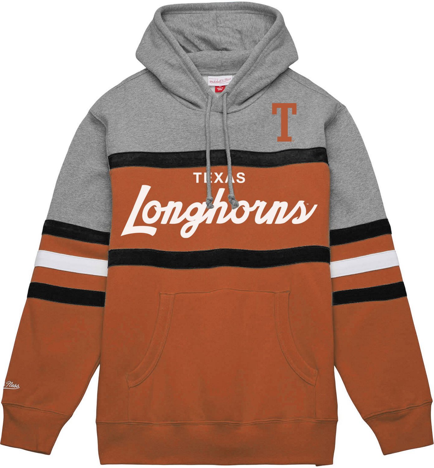 Mitchell & Ness Men's University of Texas Coach Hoodie