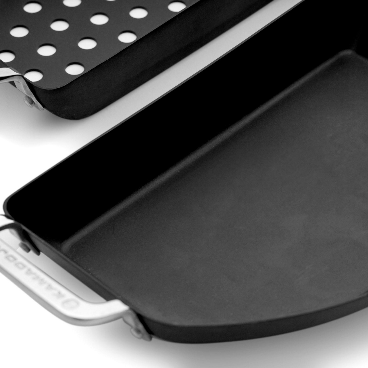 Kamado Joe Karbon Steel Half-Moon Pan Set