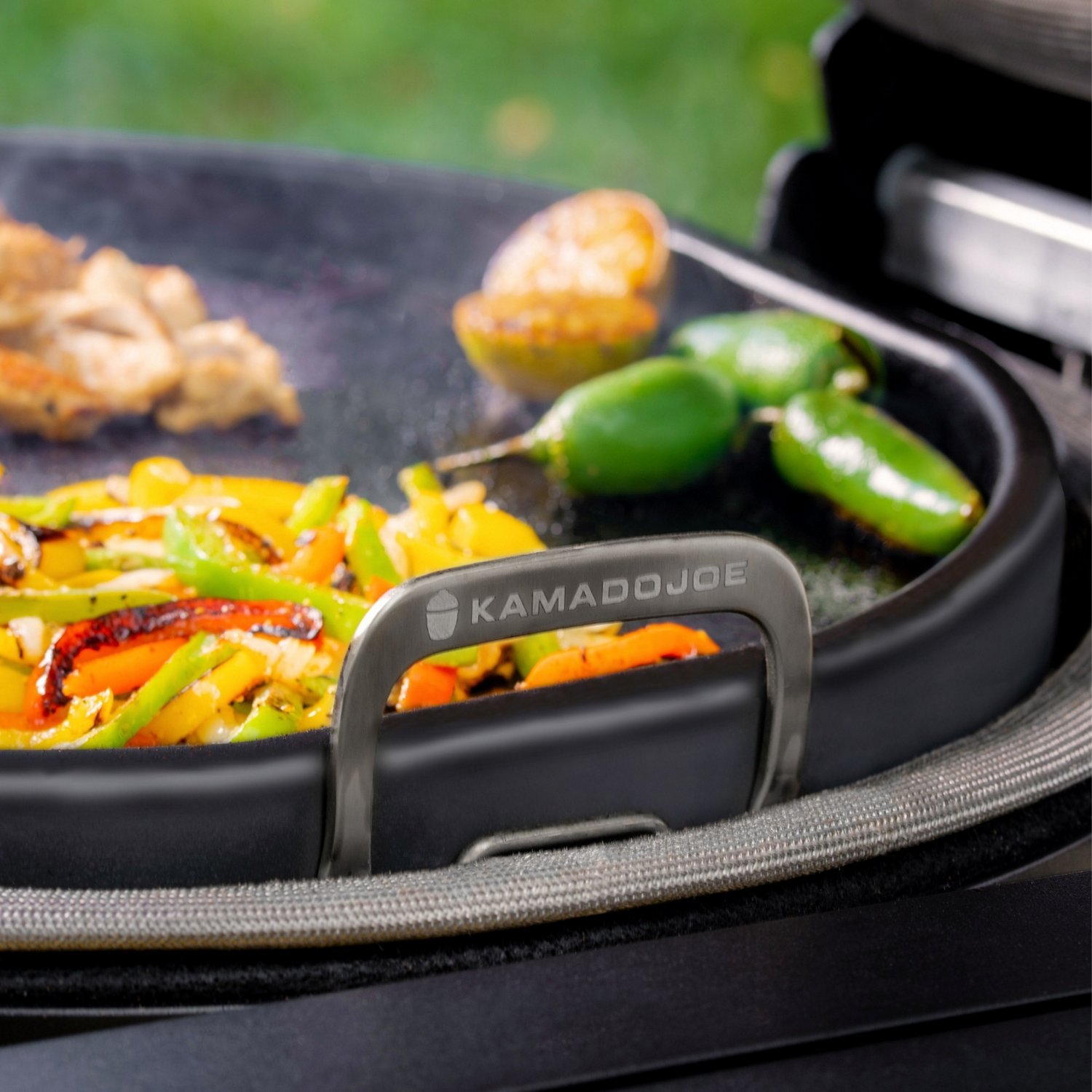 Kamado Joe Karbon Steel Carbon Steel Griddle for Big Joe Grills                                                                  - view number 6