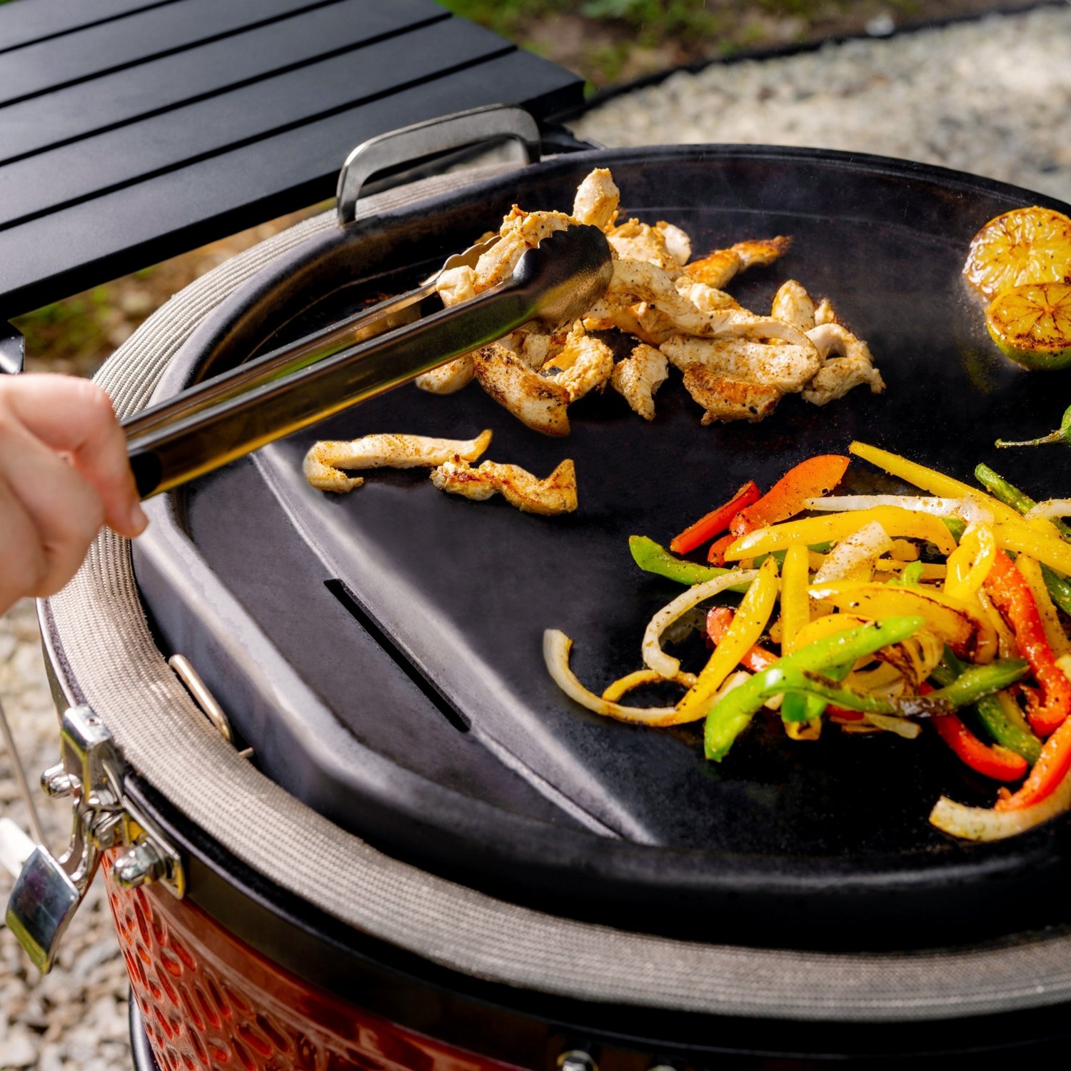 Kamado Joe Karbon Steel Carbon Steel Griddle for Classic Joe Grills                                                              - view number 4
