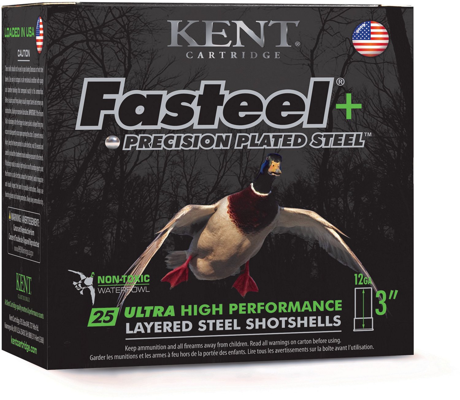 KENT Fasteel 12 Gauge Shotshells - 25 Rounds | Academy