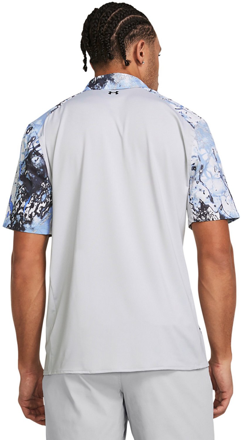 Under Armour Men's Shorebreak Fish Hybrid Printed Woven Shirt - view number 2